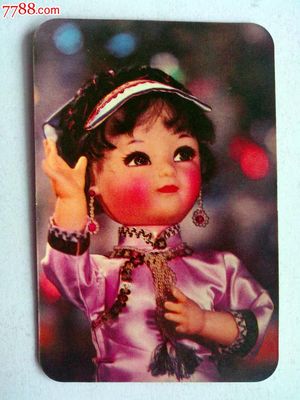 1983年北京工藝美術(shù)品總公司年歷卡 珍貴工藝與收藏價(jià)值